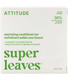 ATTITUDE Super Leaves Conditioner Bar Nourishing Pear & Amber