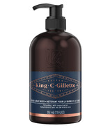 Gillette King C. Men's Beard and Face Wash