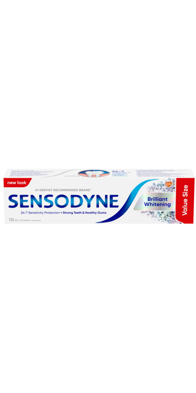 sensodyne brilliant whitening ingredients