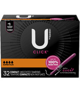 U by Kotex Click Compact Tampons Super Plus Unscented