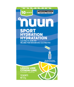 Nuun Sport Hydration Electrolyte Drink Mix Lemon Lime