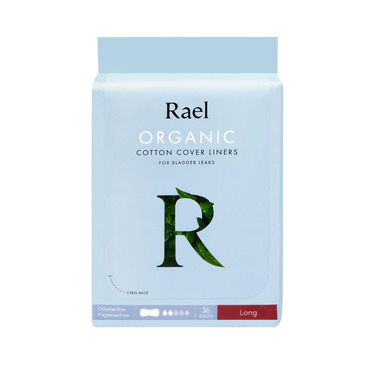 Buy Rael Organic Cotton Cover Panty Liners for Bladder Leaks Long at
