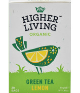 Higher Living Organic Green Tea Lemon