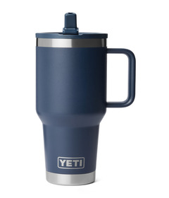 YETI Rambler Travel Straw Mug Navy