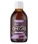 AquaOmega High DHA Omega-3 Fish Oil Raisin