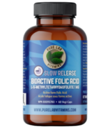 Pure Lab Vitamins Bioactive Folic Acid Slow Release 1mg