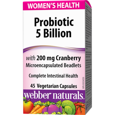 Webber Naturals Women\'s Probiotic With Cranberry Webber Naturals Women\'s Probiotic With Cranberry