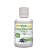 Nature's Way Calcium & Magnesium Citrate 2:1 with Collagen Blueberry