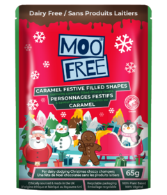 Moo Free Caramel Festive Filled Shapes