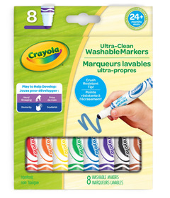 image of Crayola Young Kids Ultra Clean Gumball Nib Markers with sku:334500
