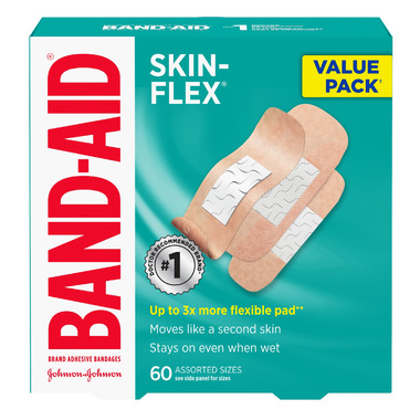 Buy Band-Aid Skin Flex Adhesive Bandages Value Pack at
