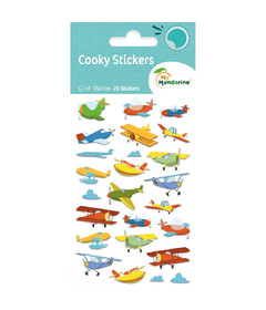 My Mandarine Cooky Stickers Planes