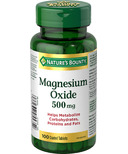 Nature's Bounty oxyde de magnésium