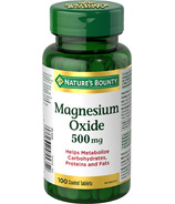 Nature's Bounty oxyde de magnésium