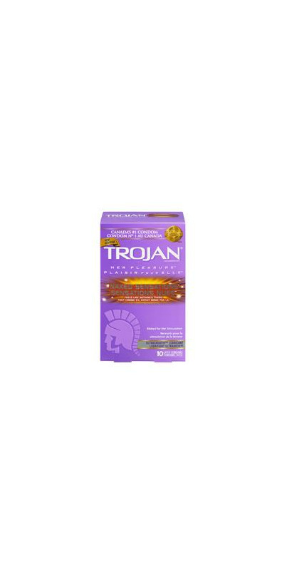 Buy Trojan Her Pleasure Naked Sensations Lubricated Latex Condoms At