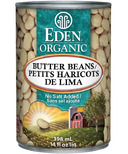 Eden Organic Canned Butter Beans