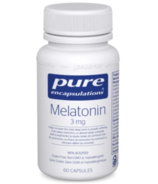 Encapsulations pures Mélatonine 3 mg