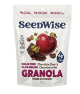 Granola sans grains Seedwise au chocolat et à la cerise