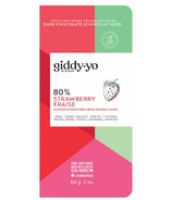 Giddy Yo 80% Organic Strawberry Dark Chocolate Bar
