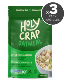 Holy Crap Apple Cinnamon Gluten Free Oatmeal Bundle