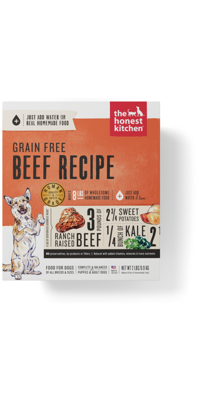 Buy The Honest Kitchen Grain Free Beef Dog Food Recipe at - Main Image