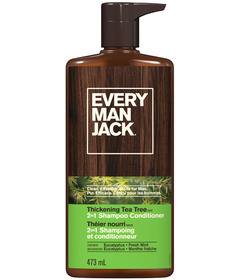 Every Man Jack 2-in-1 Shampoo & Conditioner Tea Tree Thickening
