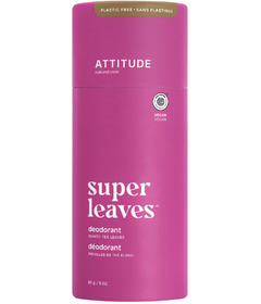 ATTITUDE Super Leaves Plastic-Free Natural Deodorant White Tea Leaves