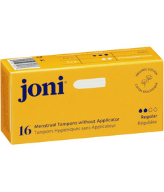 joni Organic Cotton Regular Tampons