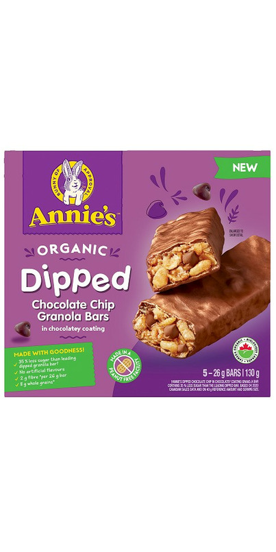 Buy Annie's Organic Dipped Chocolate Chip Granola Bars at Well.ca ...