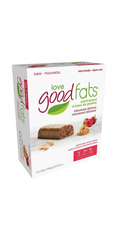 Buy Love Good Fats Peanut Butter and Jam Bar Case at Well.ca | Free ...