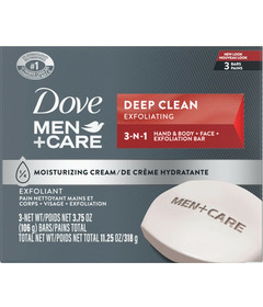 Dove Men+Care Body and Face Bar Deep Clean