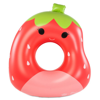 Buy BigMouth X Squishmallows Scarlett The Strawberry Pool Float At Well ...