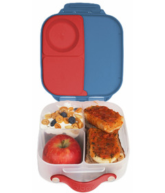 b.box Mini Bento Lunch Box Blue Blaze