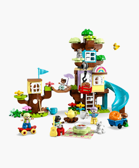 LEGO DUPLO jeu de construction, cabane dans les arbres