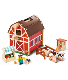 Hape Toys Happy Farm Playset