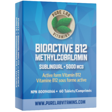 Buy Pure Lab Vitamins Bioactive B12 5000mcg Sublingual From Canada At Well.ca - Free Shipping