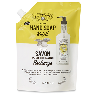 J.R. Watkins Lemon Liquid Soap Pouch Refill J.R. Watkins Lemon Liquid Soap Pouch Refill