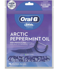 Oral-B Glide 3D Arctic Peppermint Oil Floss Picks
