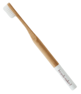 Brush Naked Adult Extra Soft Nylon Toothbrush White
