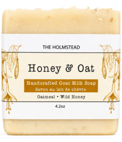 The Holmstead Bar Soap Honey & Oat