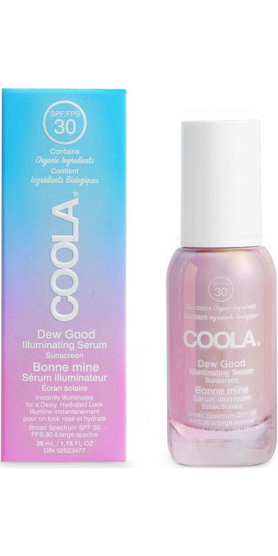 Coola dew good 2025 illuminating serum sunscreen