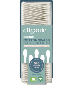 Cliganic Organic Cotton Swabs