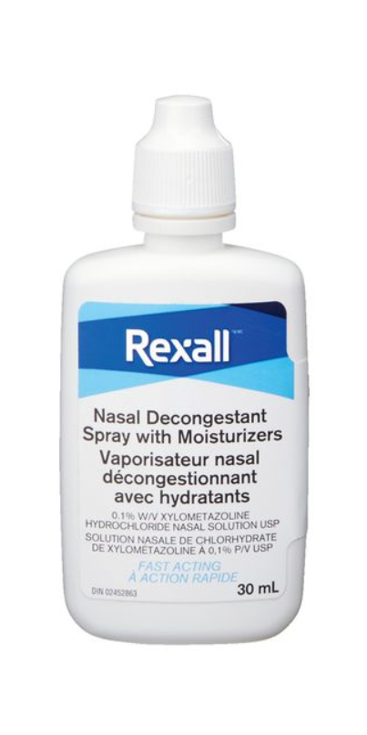 Buy Rexall Decongestant Nasal Spray with Moisturizers at Well.ca | Free ...