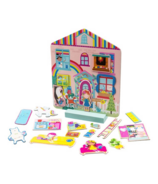 Fil dentaire & Rock Rainbow Fairy House Magnetic Dress Up