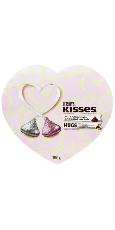 Hershey's cœur de chocolats au lait kisses - chocolate in a heart