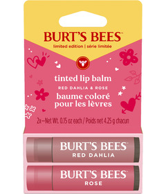 Burt's Bees Lip Tint Balm Red Dahlia & Rose