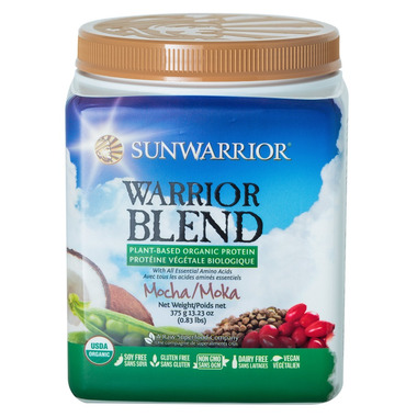 sunwarrior blend protein warrior mocha