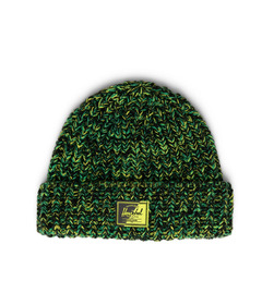 Herschel Supply Elmer Chunky Marled Beanie Black/Irish Green/Tender Shoots