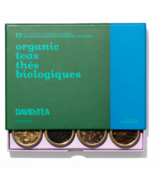 DAVIDsTEA 12 Thés biologiques Échantillonneur de thé