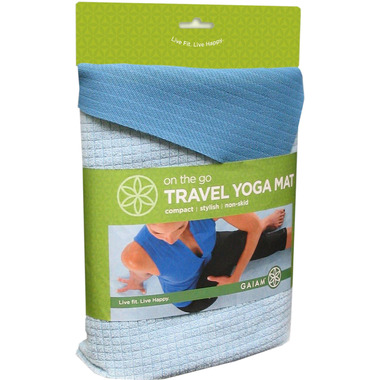 gaiam travel yoga mat